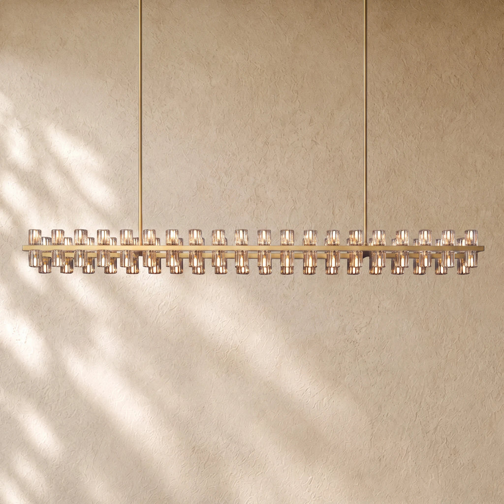Arcacheno Crystal Rectangular Chandelier