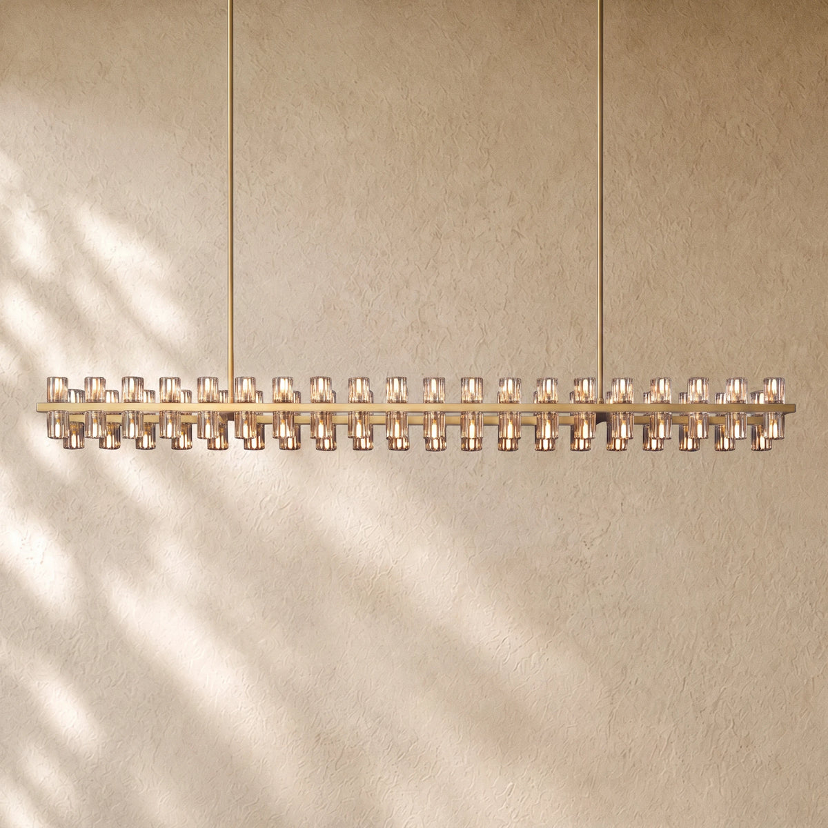 Arcacheno Crystal Rectangular Chandelier