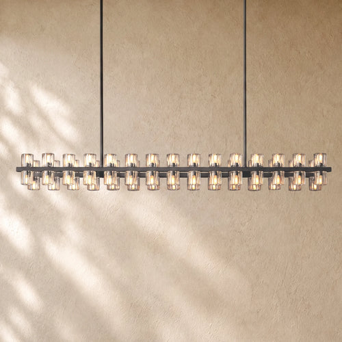 Arcacheno Crystal Rectangular Chandelier