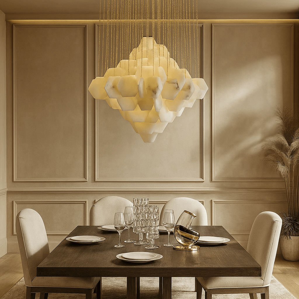 Arden Marble Pendant Chandelier - fovolighting