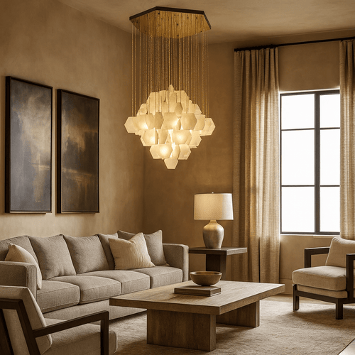 Arden Marble Pendant Chandelier - fovolighting