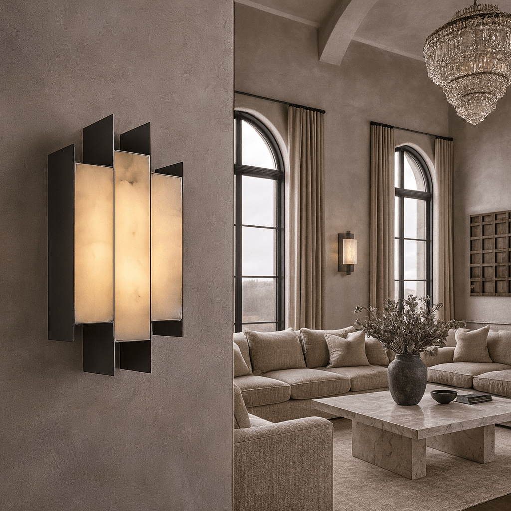Arden Marble Sconce - fovolighting