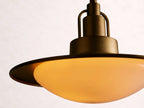 Argent Opal Glass Dome Pendant 14'' 24''D - fovolighting