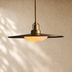 Argentiy Opal Glass Dome Pendant 14’’ 24’’D - 24’’
