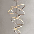 Argento Modern 6 - Tier Crystal Ring Chandelier - fovolighting