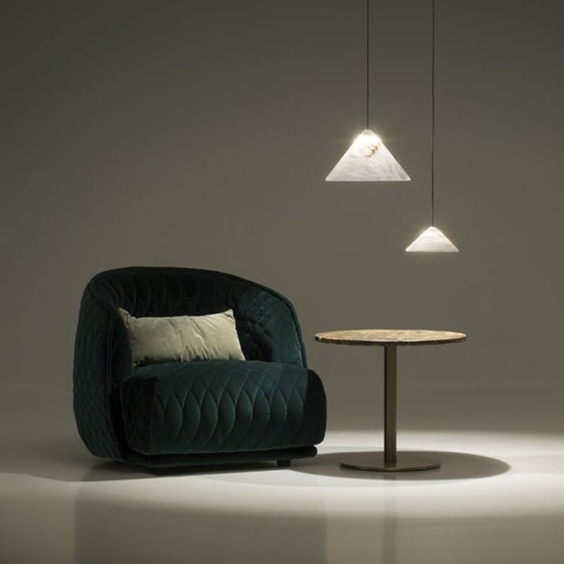 Aria Alabaster Kitchen Island Pendant Light - fovolighting
