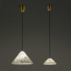 Aria Alabaster Kitchen Island Pendant Light - fovolighting