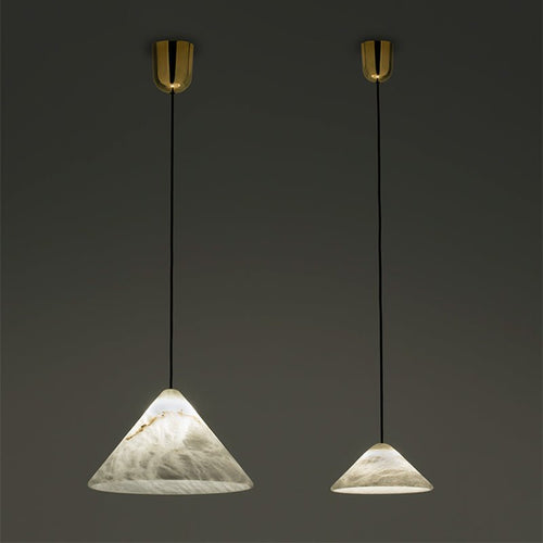 Aria Alabaster Kitchen Island Pendant Light - fovolighting