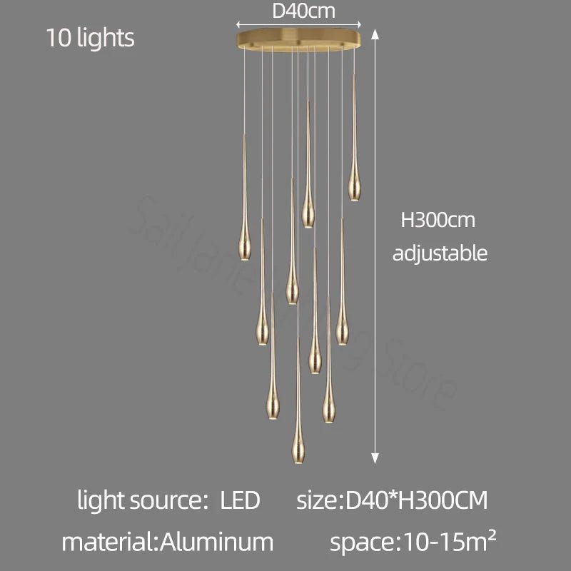 Ariano Multi Pendant Chandelier - fovolighting