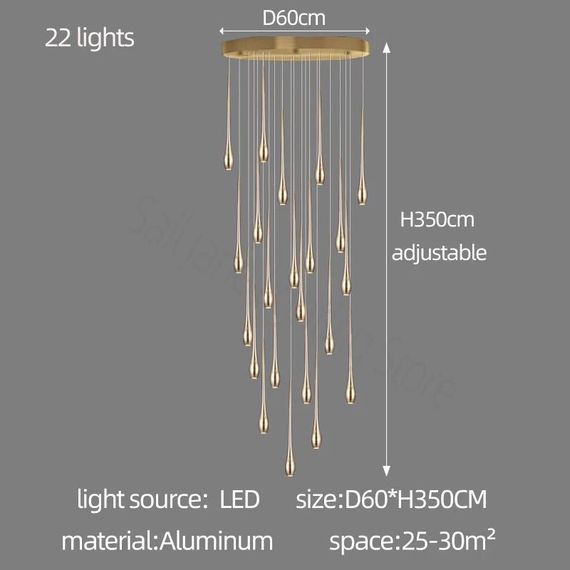Ariano Multi Pendant Chandelier - fovolighting
