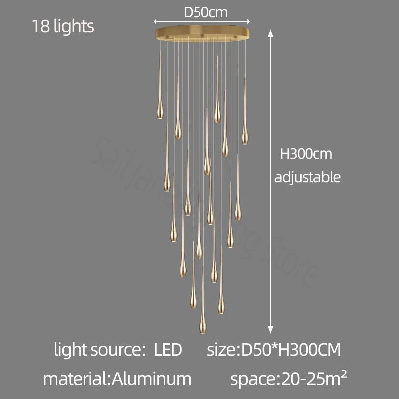 Ariano Multi Pendant Chandelier - fovolighting