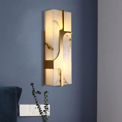 Arie Alabaster Wall Sconce - fovolighting