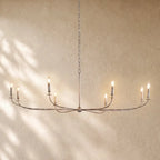 Arnetty Round Chandelier - 8 Light / Silver