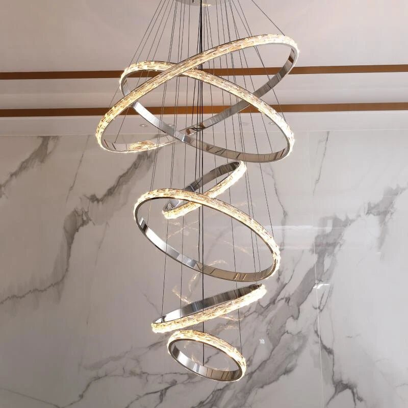 Ashton Staircase Chandelier - fovolighting