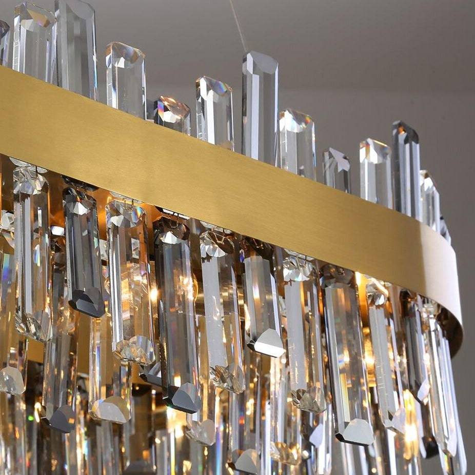 Asti Crystal Dining Room Chandelier - fovolighting