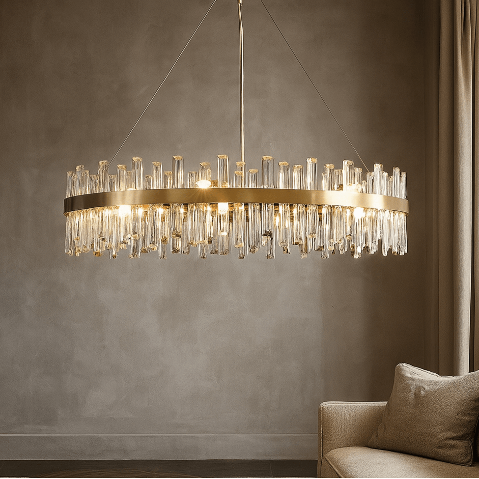 Asti Crystal Modern Chandelier - fovolighting