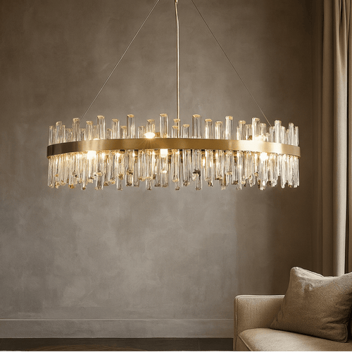 Asti Crystal Modern Chandelier - fovolighting