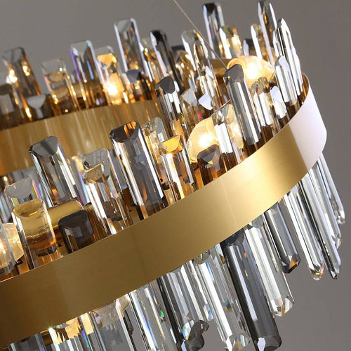 Asti Crystal Modern Chandelier - fovolighting