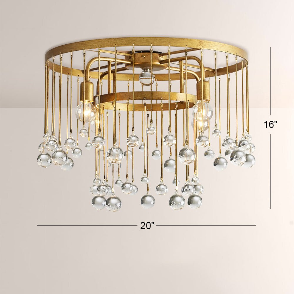 Aubluxe Flush Mount - fovolighting
