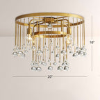 Aubluxe Flush Mount - fovolighting