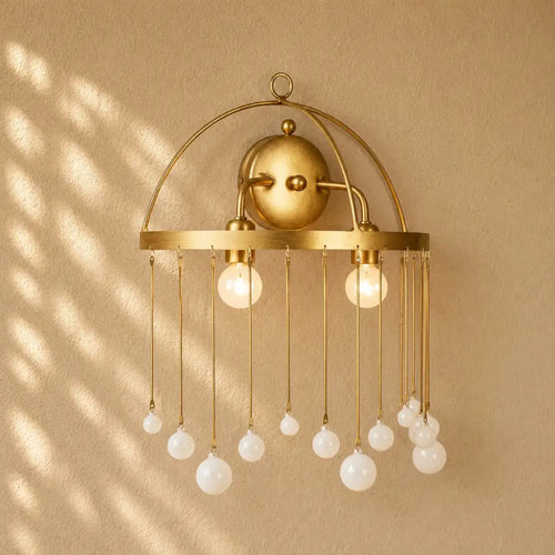 Aubray 2-Light Wall Sconce - Brass