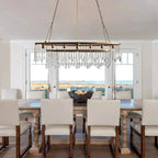 Aubrey 7 Light Oval Chandelier - fovolighting