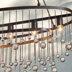 Aubrey 7 Light Oval Chandelier - fovolighting