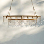 Aubrey 7 Light Oval Chandelier - fovolighting