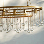 Aubrey 7 Light Oval Chandelier - fovolighting
