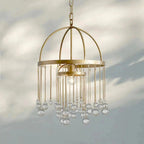 Aubrey Modern Crystal Ball Pendant Lamp - fovolighting