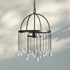 Aubrey Modern Crystal Ball Pendant Lamp - fovolighting