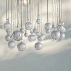 Aubrey Modern Crystal Ball Pendant Lamp - fovolighting