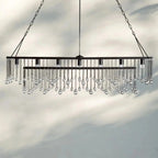 Aubrey Rectangular Chandelier 47''60'' - fovolighting