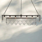 Aubrey Rectangular Chandelier 47''60'' - fovolighting