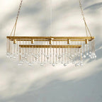 Aubrey Rectangular Chandelier 47''60'' - fovolighting