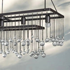 Aubrey Rectangular Chandelier 47''60'' - fovolighting