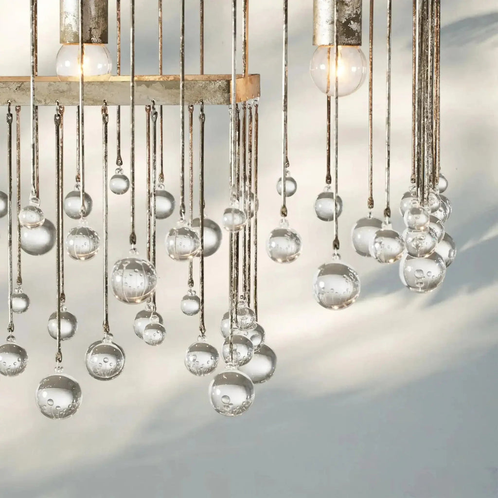 Aubrey Rectangular Chandelier 47''60'' - fovolighting