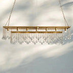 Aubrey Rectangular Chandelier 47''60'' - fovolighting