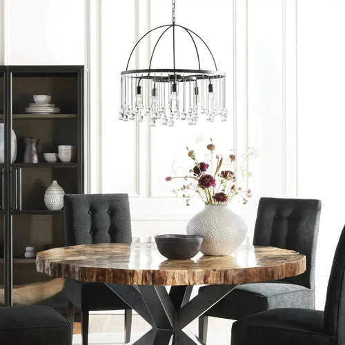 Aubrey Round Chandelier - fovolighting