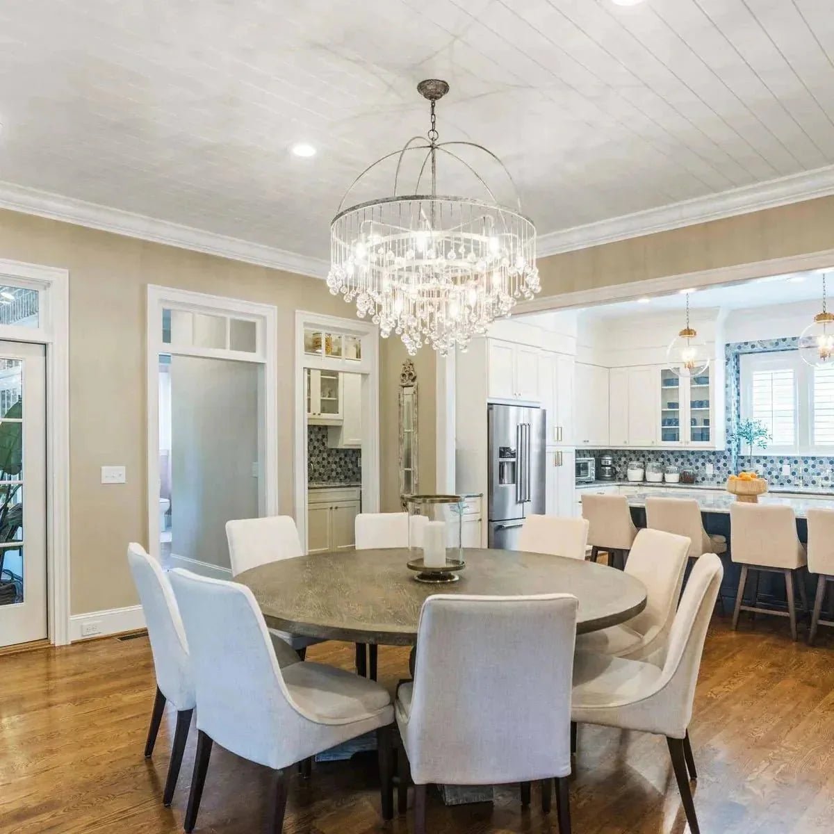 Aubrey Round Chandelier - fovolighting