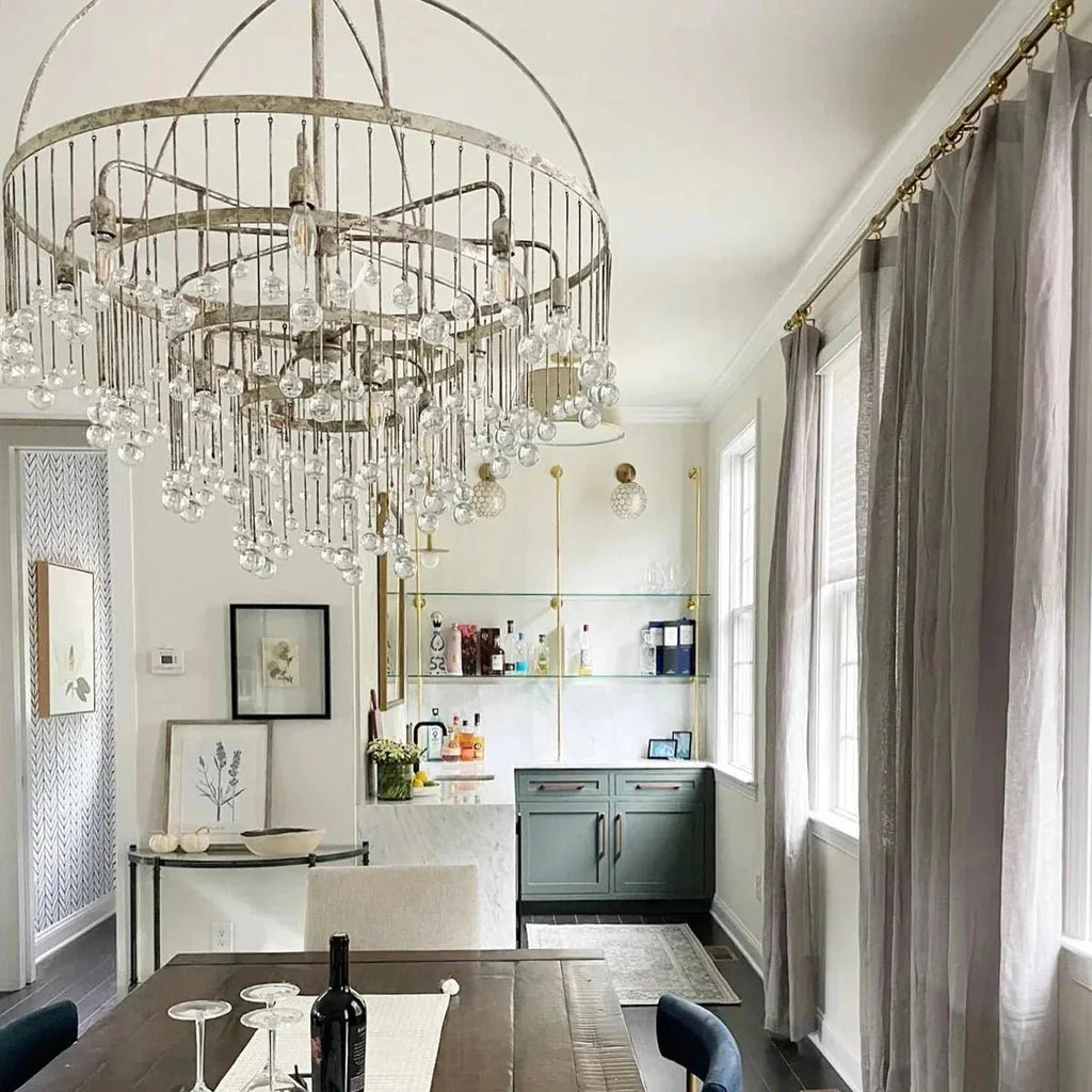 Aubrey Round Chandelier - fovolighting
