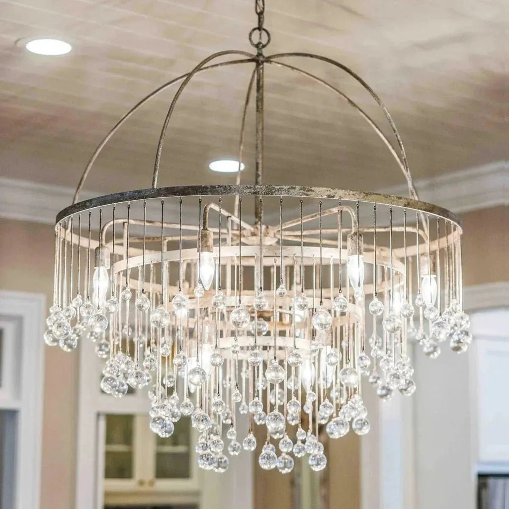 Aubrey Round Chandelier - fovolighting