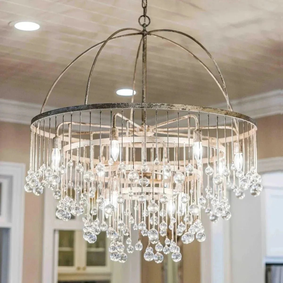 Aubrey Round Chandelier - fovolighting