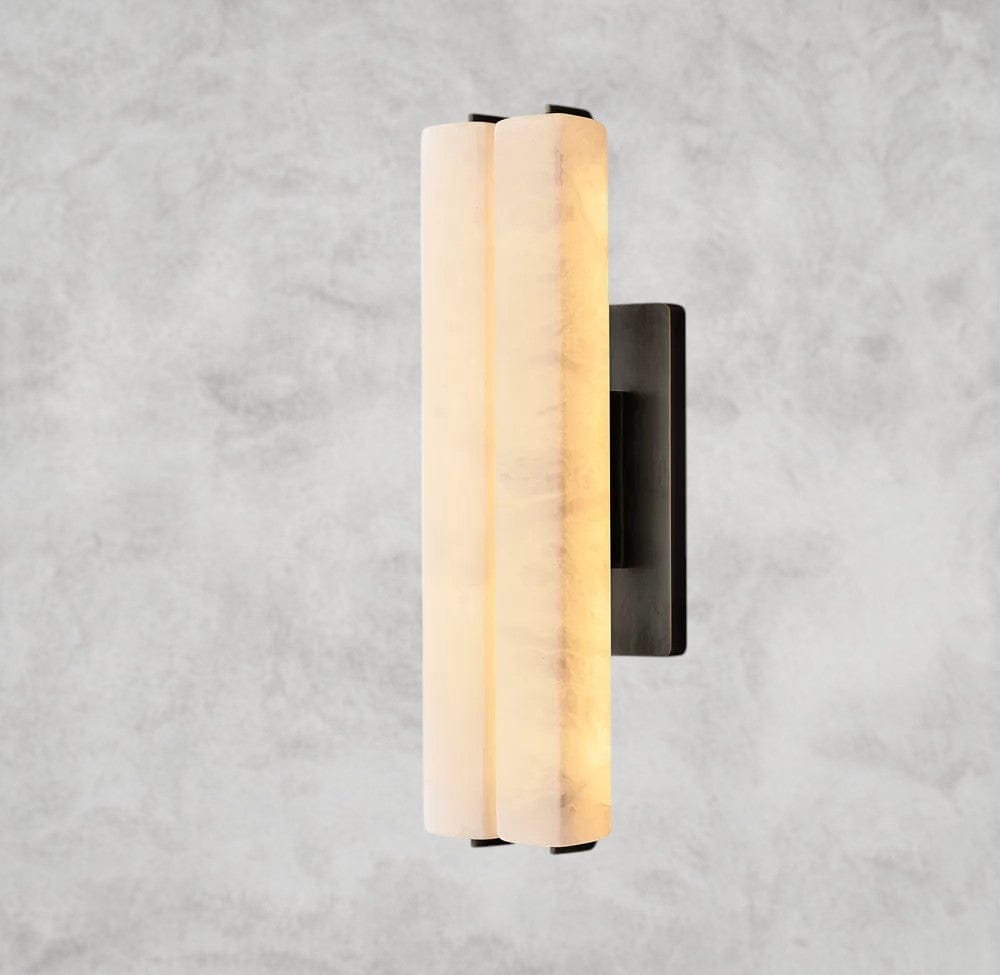 Audaben Alabaster Double Sconce - fovolighting