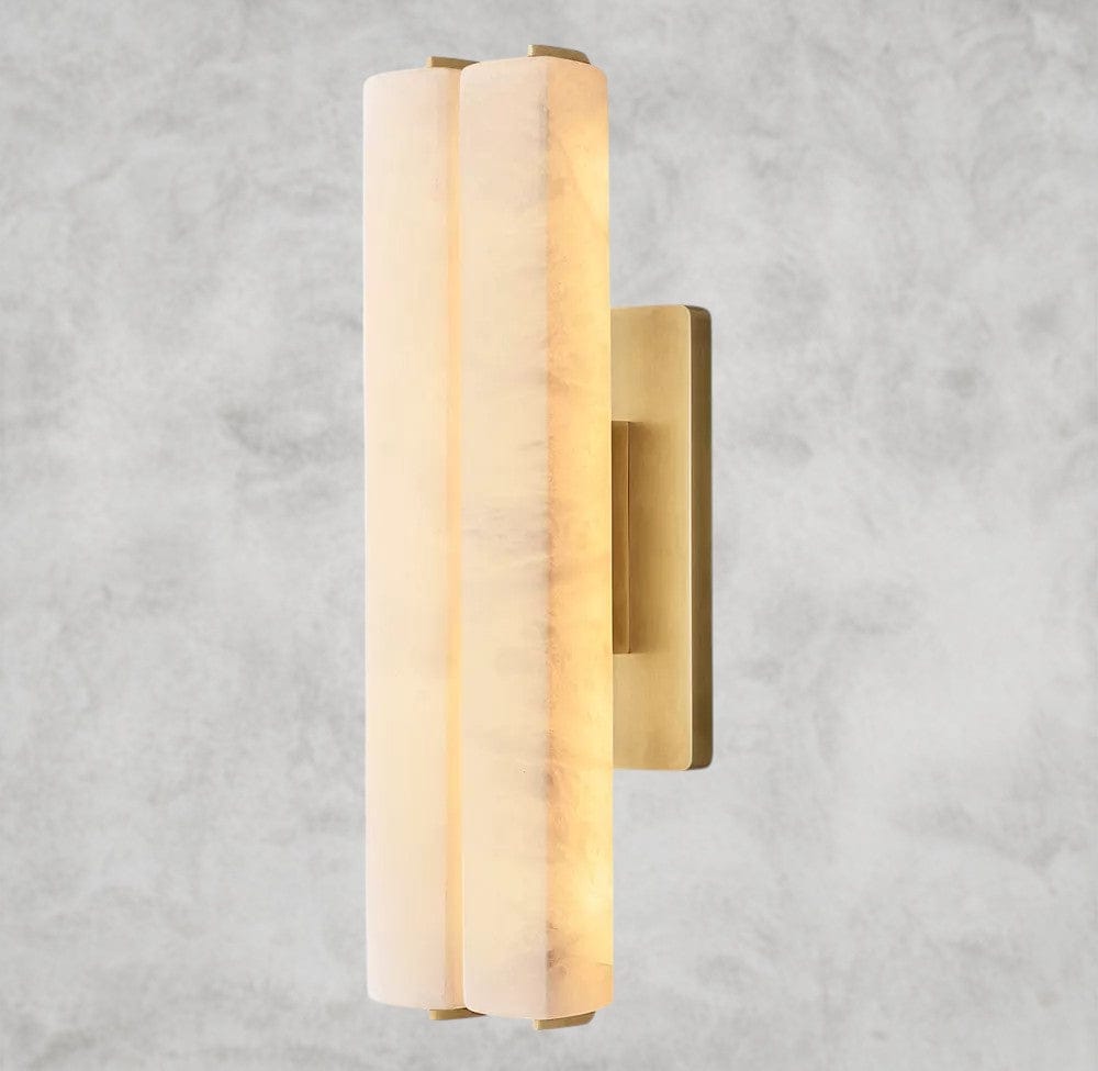 Audaben Alabaster Double Sconce - fovolighting