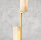 Audaben Alabaster Linear Chandelier 54" - fovolighting