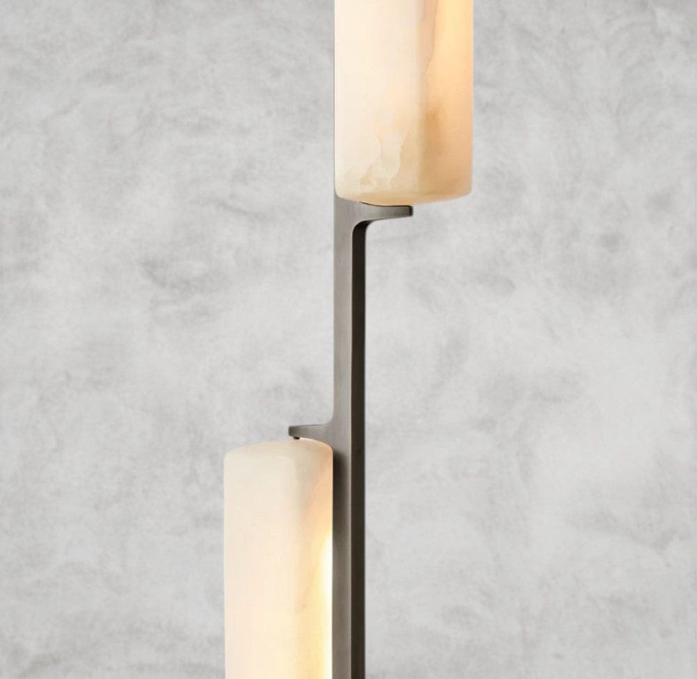 Audaben Alabaster Linear Chandelier 54" - fovolighting