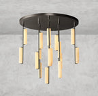 Audaben Alabaster Round Chandelier 24", 40", 56" - fovolighting