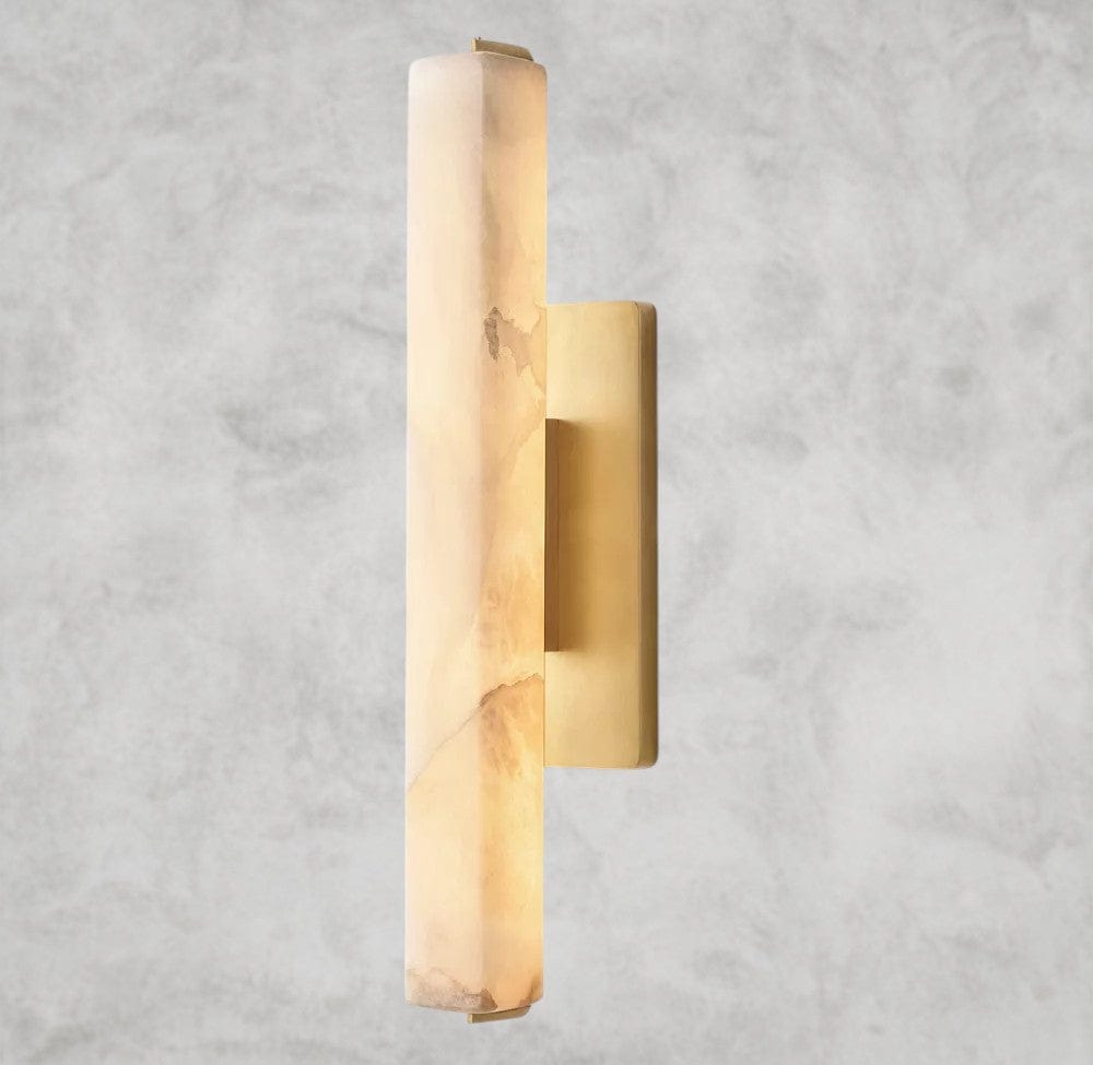 Audaben Alabaster Single Sconce - fovolighting