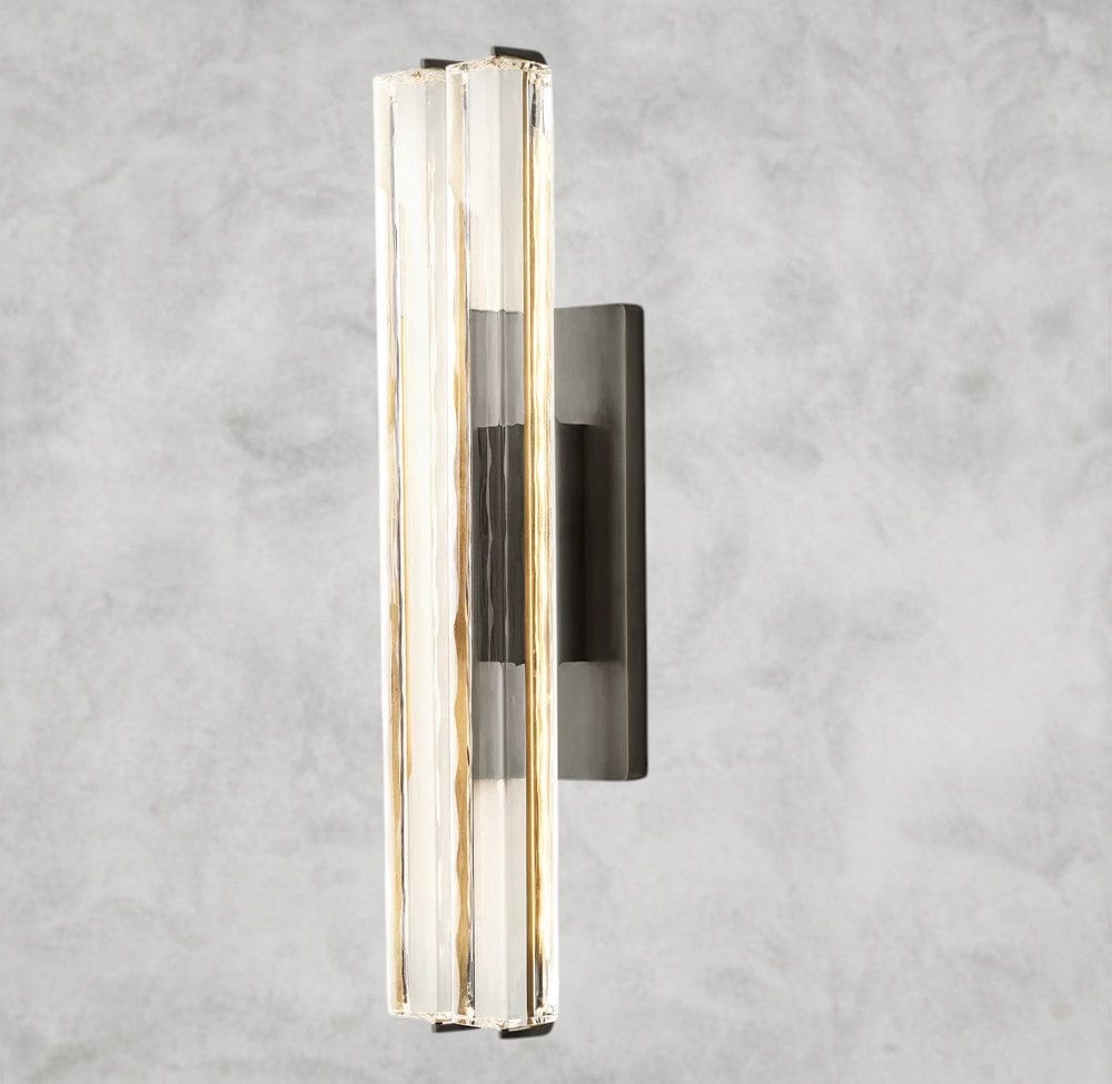 Audaben Crystal Double Sconce - fovolighting
